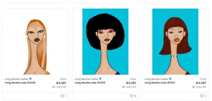 long-neckie-lady-opensea