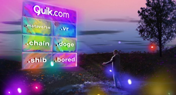Портал Quik.com запустил сервис создания NFT-доменов