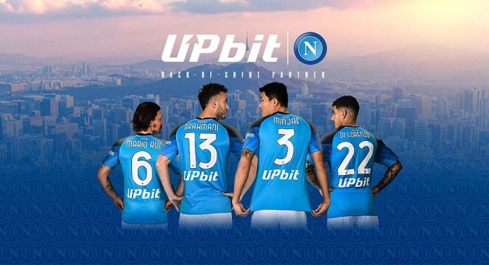 Логотип криптобиржи Upbit появится на майках игроков ФК «Наполи»