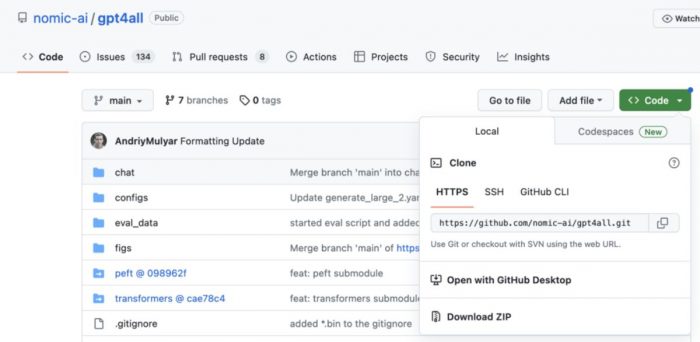 gpt4all-github