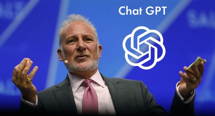 Питер Шифф похвалил ChatGPT за отсутствие советов инвестировать в биткоин