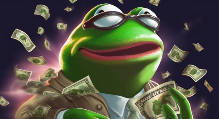 Кошелёк с названием BlackRock получил $2,4 млн прибыли от продажи PEPE