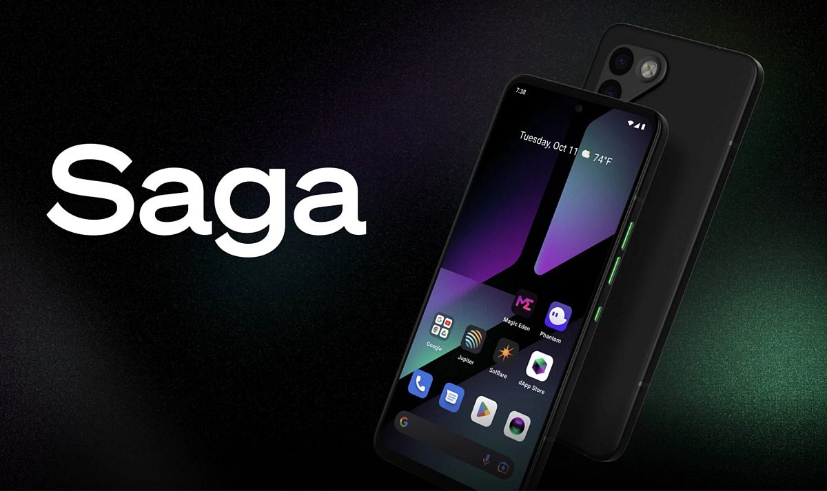 смартфон Solana Labs Saga