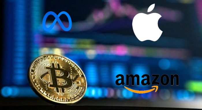 Волатильность биткоина значительно ниже, чем у акций Amazon и Meta
