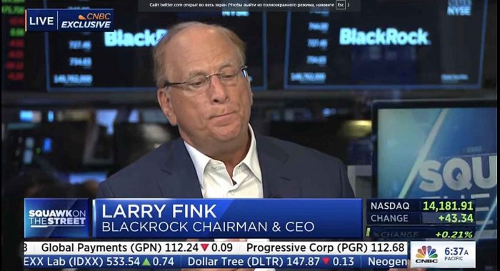 Ларри Финк рассказал о планах BlackRock по токенизации финансовых активов
