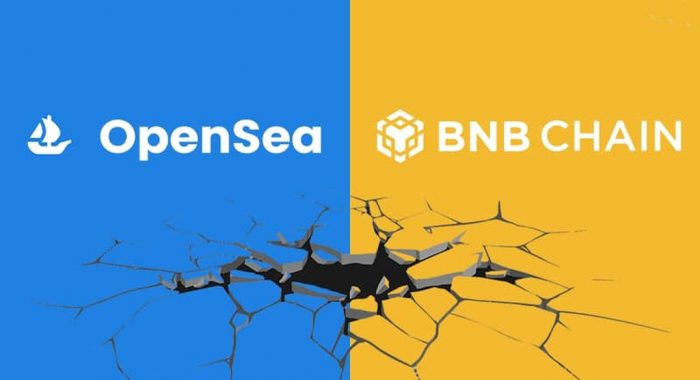 Из-за неэффективности Opensea прекратила поддержку NFT в сети BSC