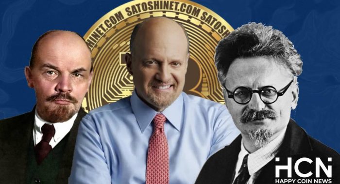 Джим Крамер опять ждёт падение биткоина и рассказывает о миллиардере Троцком