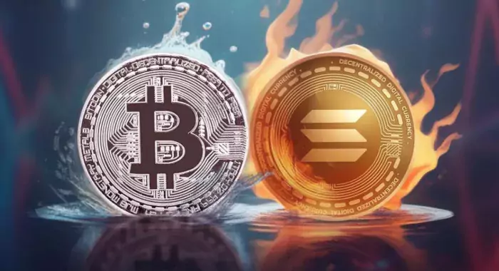 Нейросеть Grok сделала прогноз на курс биткоина и Solana в 2024 году