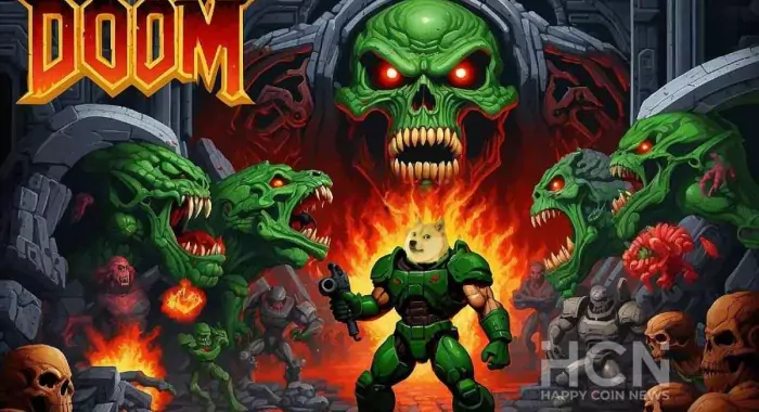Популярную игру из 90-х DOOM вписали в блокчейн Dogecoin