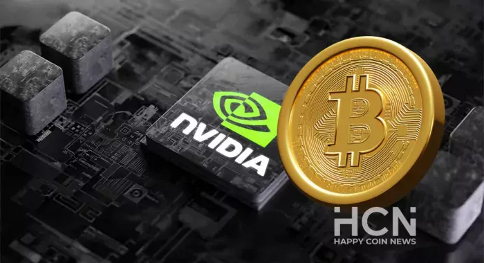 Может ли производитель чипов Nvidia добавить биткоины на свой баланс?