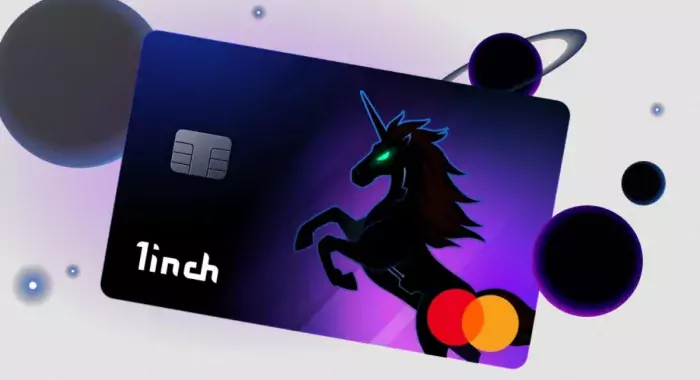1inch выпустил дебетовую карту в партнёрстве с Baanx и Mastercard