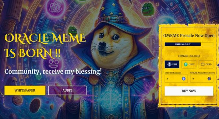 Компания ORACLE MEME замышляет самую большую революцию в мемкоинах