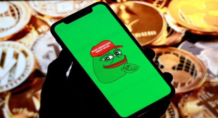 За сутки предложение мемкоинов PEPE на биржах резко сократилось