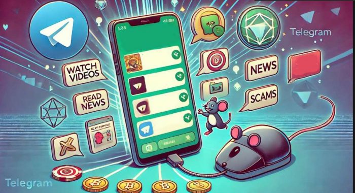 Как работают тапалки в Telegram? И как отличить их от скама?