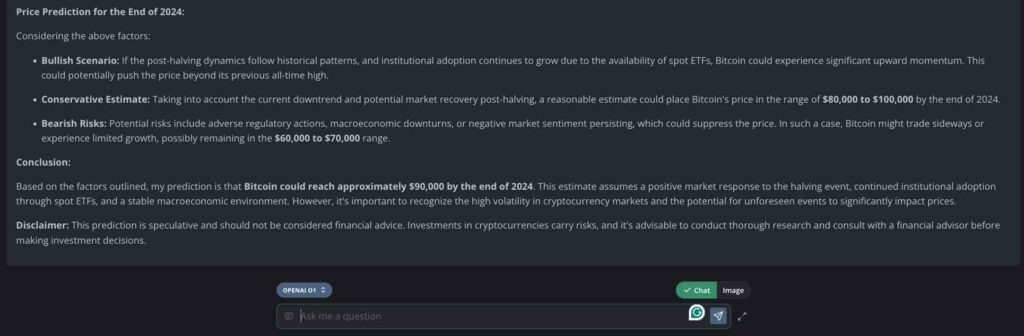 OpenAI-o1-bitcoin-btc-price-prediction-end-2024