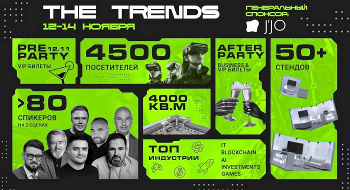 III международный технологический форум THE TRENDS пройдёт 13-14 ноября