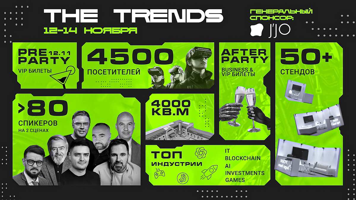 III международный технологический форум THE TRENDS пройдёт 13-14 ноября