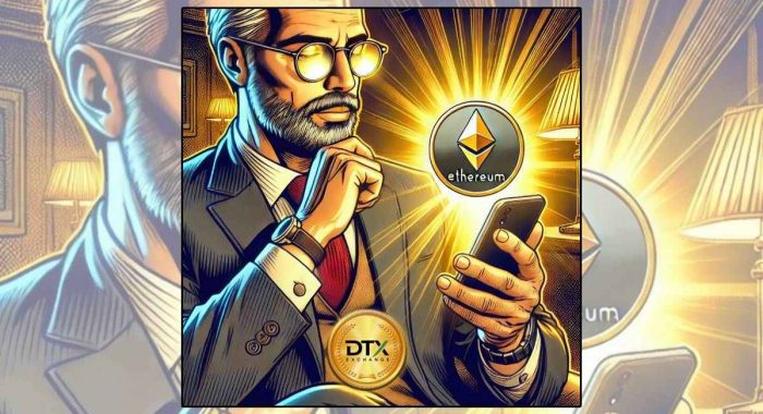 Коррекция цены Ethereum заставила капитал переходить в DTX Exchange