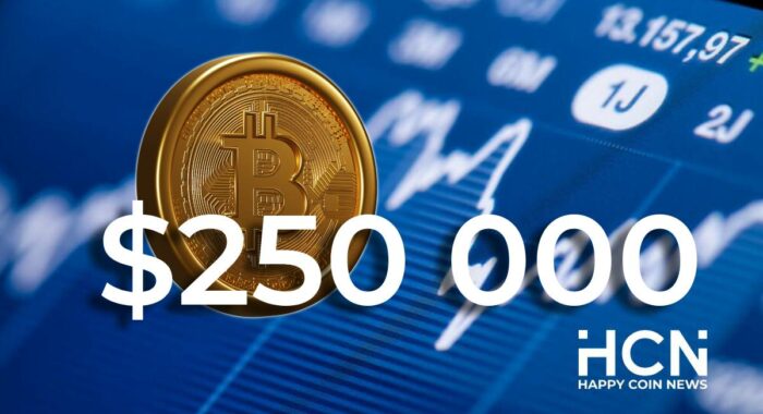Михаэль ван де Поппе: к концу 2025 года биткоин может достичь $250,000