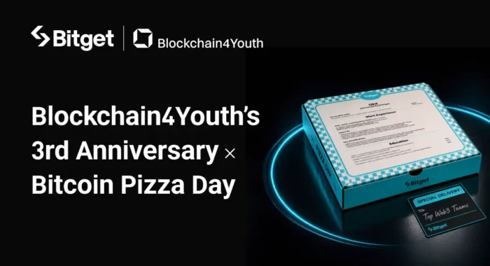 Bitget отмечает 3-летие Blockchain4Youth запуском кампании Boxed for Opportunity ко Дню Bitcoin Pizza Day