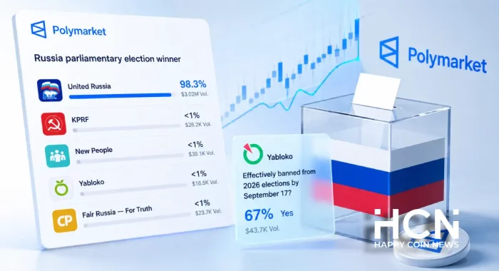 Polymarket почти не оставляет интриги по выборам в российскую Госдуму