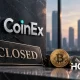 CoinEx закрывает криптобиржу: пользователям дали три месяца на вывод активов