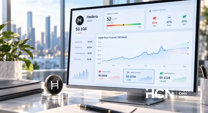 Прогноз цены Hedera HCN AI Analyst на 90 дней: нейтральный тренд вероятнее бычьего