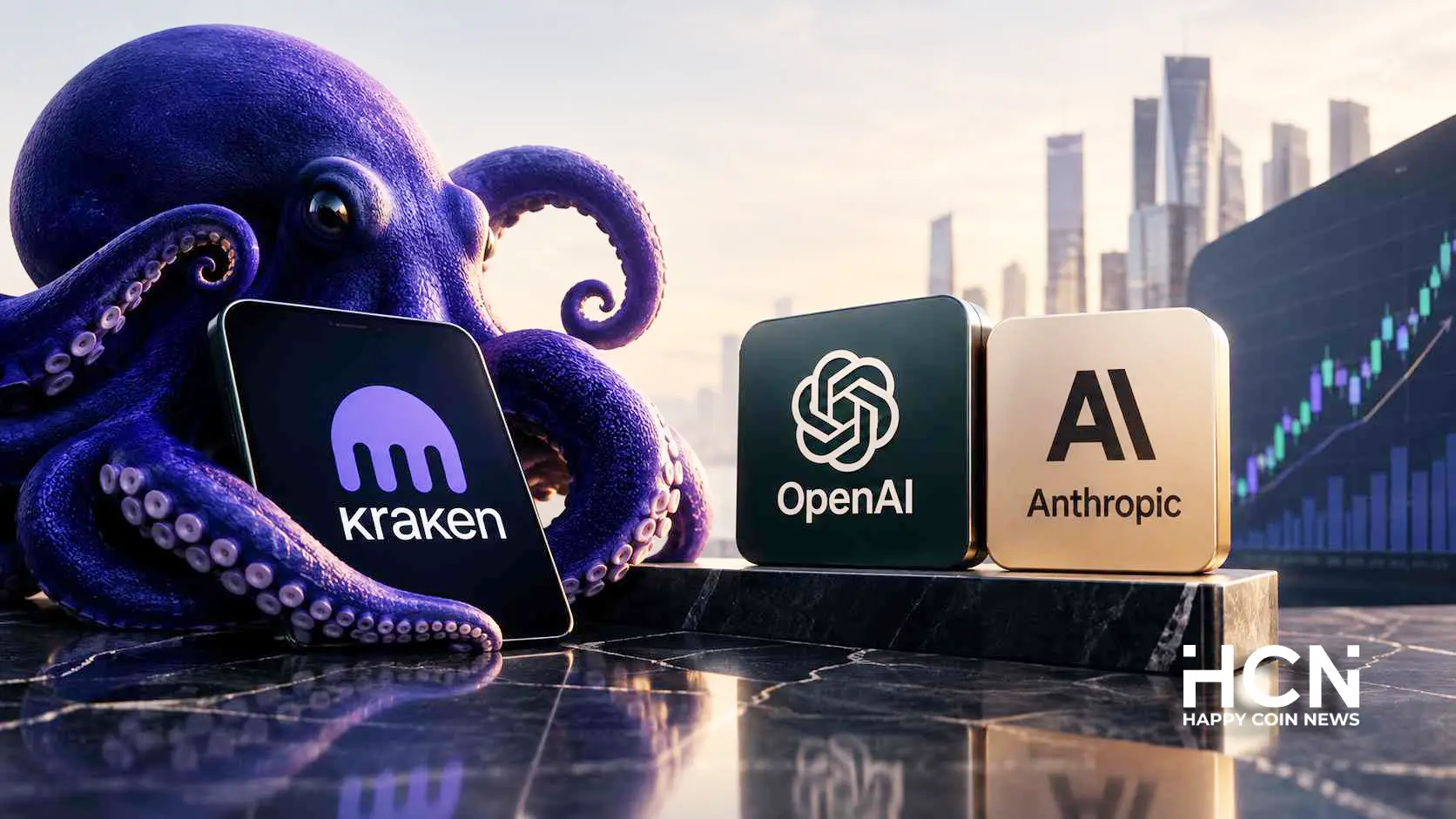 Биржа Kraken запустила премаркет-фьючерсы на OpenAI и Anthropic