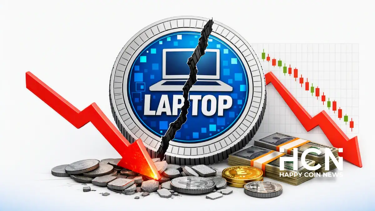 Мемкоин LAPTOP Хантера Байдена потерял 90% стоимости сразу после запуска