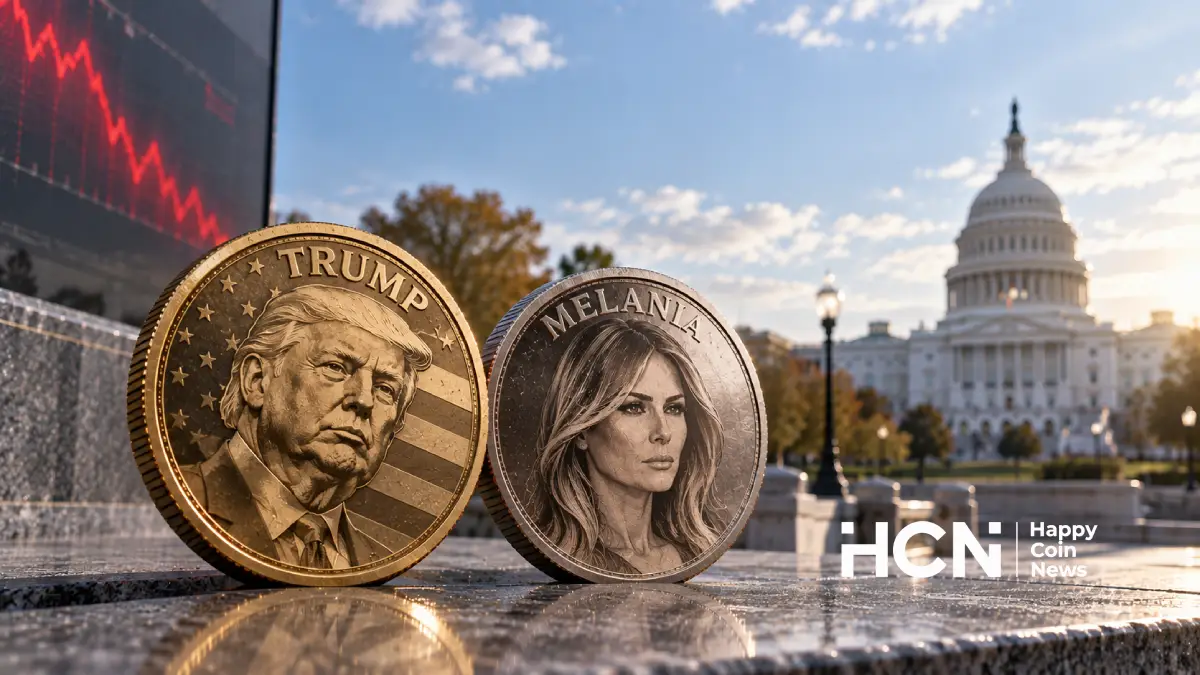 Мемкоины Трампа и Мелании рухнули на 97–99% от исторических максимумов