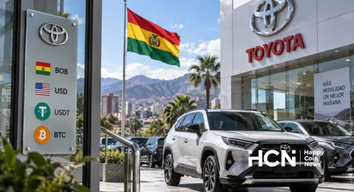 В Боливии автомобили Toyota теперь можно покупать за биткоины