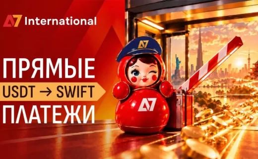 А7 запустила A7 International, сервис международных платежей с использованием USDT