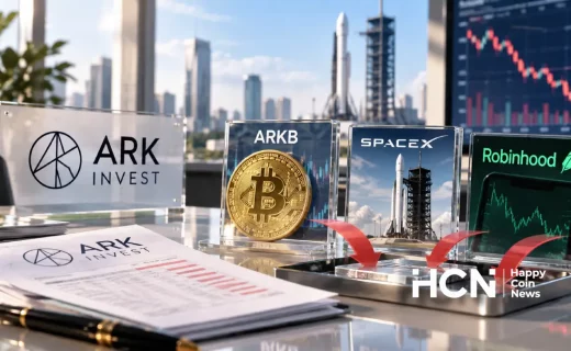 ARK Invest продала акции биткоин-ETF, SpaceX и Robinhood на фоне оттока из криптофондов