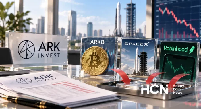 ARK Invest продала акции биткоин-ETF, SpaceX и Robinhood на фоне оттока из криптофондов