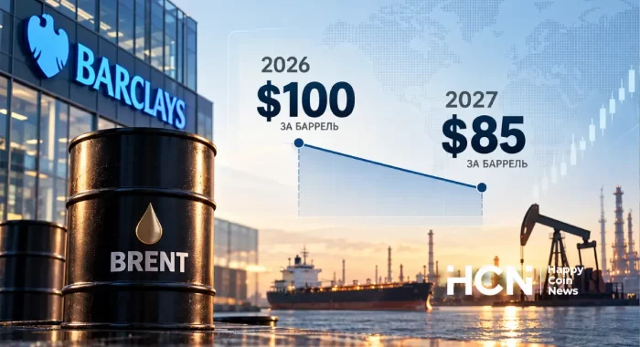Аналитики Barclays прогнозируют удержание Brent в 2026 году около $100