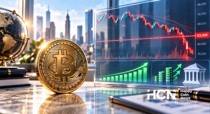 Биткоин упал ниже $83,000, при этом приток капитала в ETF не остановился