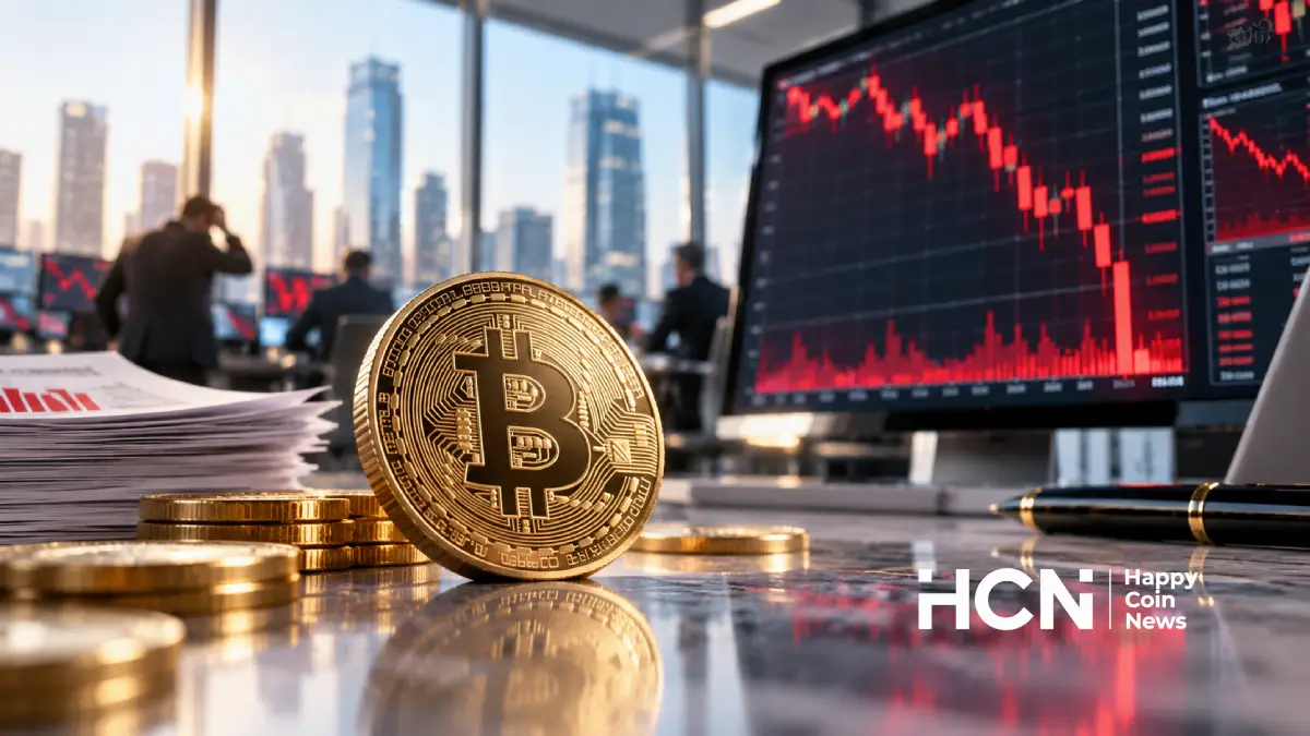 Биткоин упал ниже $81,000 на фоне оттока $485 млн из ETF и волны ликвидаций