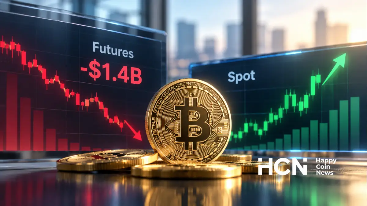 Открытый интерес по биткоину сократился на $1,4 млрд, но вернулись спотовые покупатели