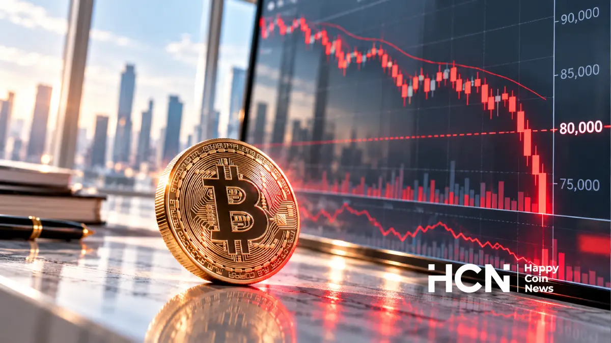 Цена биткоин упала ниже $80,000: что стоит за новой распродажей