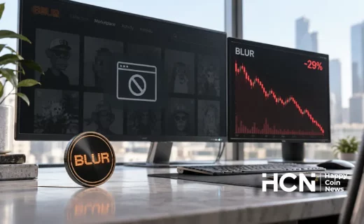 Токен Blur обвалился после объявления о закрытии NFT-площадки