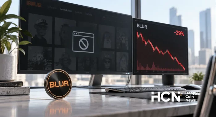 Токен Blur обвалился после объявления о закрытии NFT-площадки