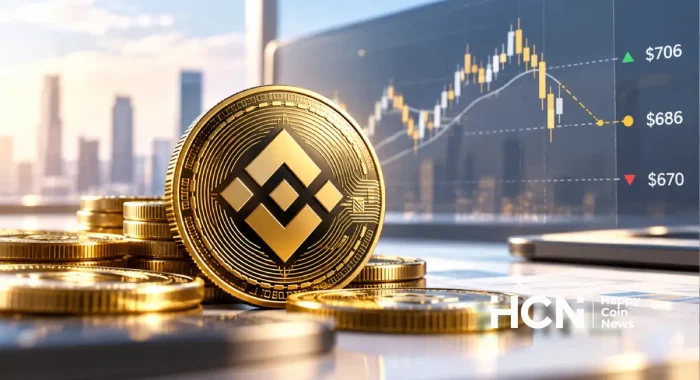 HCN AI Analyst: BNB может снизиться до $686 через 30 дней