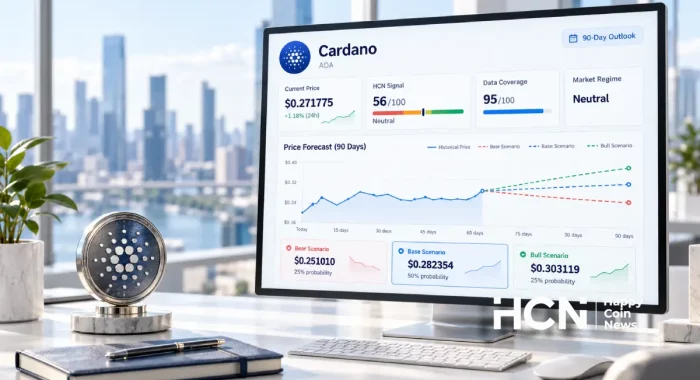 ИИ-инструмент HCN AI Analyst спрогнозировал цену Cardano в течение 90 дней
