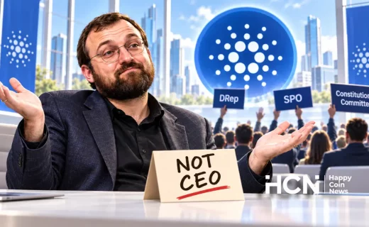 У Cardano нет CEO, так как Чарльз Хоскинсон не имеет полномочий гендиректора