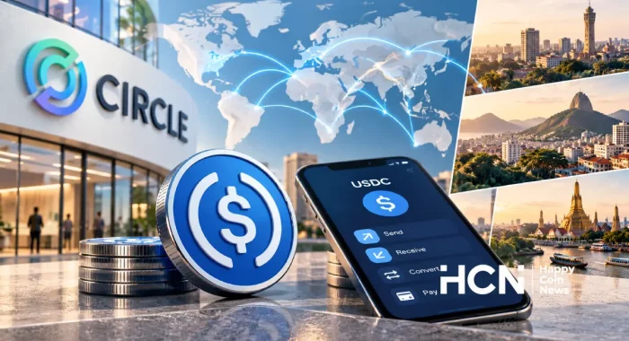 Circle выходит на 40 развивающихся рынков ради переводов в USDC