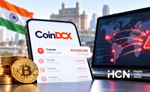 Индийская биржа CoinDCX признала убытки после подозрительных переводов на $16 млн
