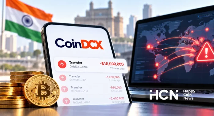 Индийская биржа CoinDCX признала убытки после подозрительных переводов на $16 млн