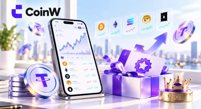 CoinW запустила акцию с Super Bonus до 20% от суммы депозита и увеличением VİP статуса для новых пользователей