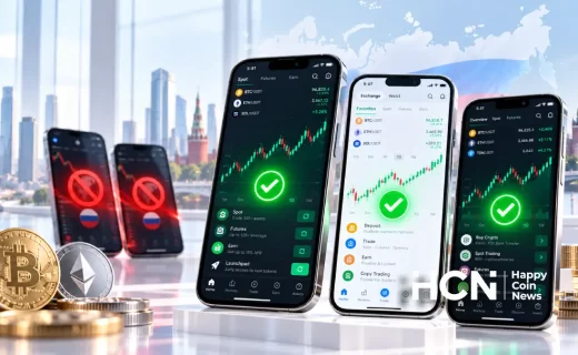 Bitget и MEXC уходят из России: какие криптобиржи доступны россиянам