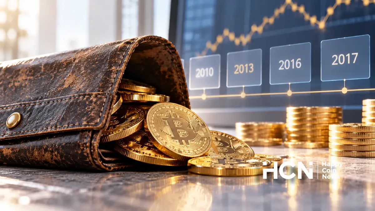 Спящие с 2010 года биткоин-кошельки переместили в сентябре 5,400 BTC